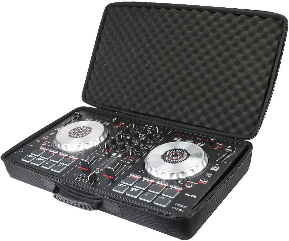 khanka Hard Travel Case Replacement for Pioneer PRO DJ (DDJ-FLX4) 2-deck Rekordbox Pioneer Smart DJ Controller